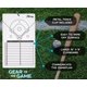 thumbnail image 2 of Portapapeles para entrenadores Murray Sporting Goods, béisbol de borrado en seco, 2 of 7