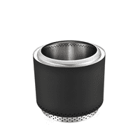 Brasero K-Fire Negro 70 Kaltemp + Base | Sin Humo Acero Inoxidable