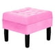 thumbnail image 4 of Sofa Retro 3c + 2 Pouf Felpa 00 Rosado, 4 of 6