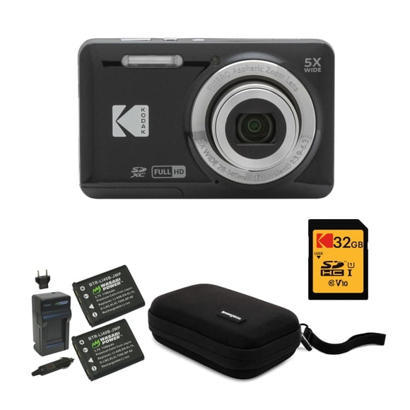Cámara digital Kodak PIXPRO Friendly Zoom FZ55 Black