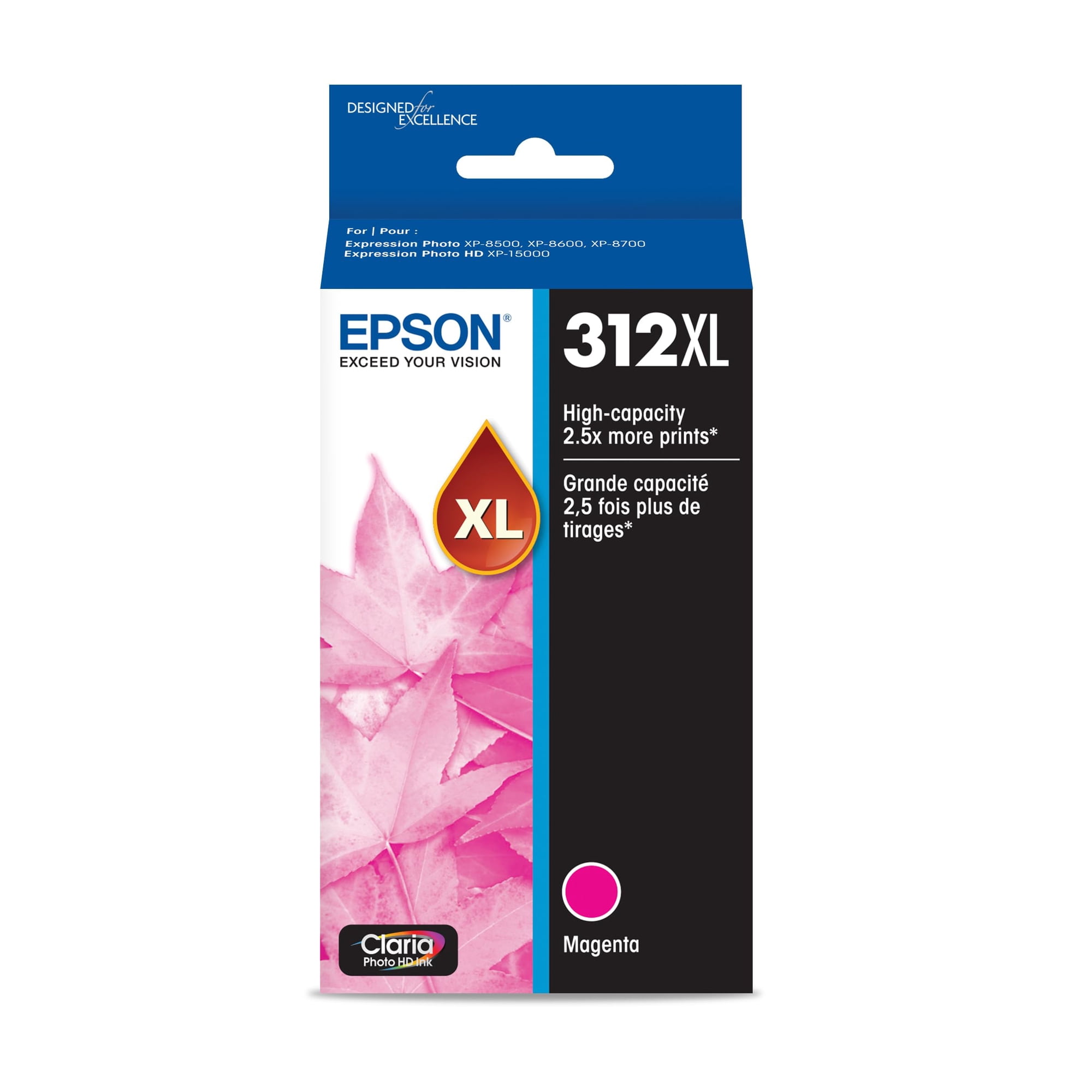 Cartucho De Tinta Epson 312 Claria Photo Hd High Capacity Magenta