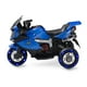 thumbnail image 2 of Moto a Batería Deportiva Azul Con Control Parental, 2 of 5