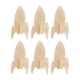 thumbnail image 4 of Recortes De Madera Sin Terminar Cohetes Formas De Madera Para El Hogar Espacio Exterior Craft 6pcs, 4 of 5