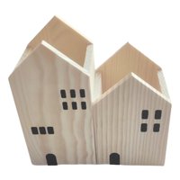 Bothyi - Portalápices Multiusos De Madera, Ligero, Ahorra Espacio, Organizador De Escritorio, Color Beige