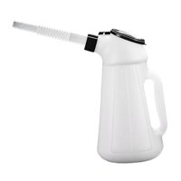 Bothyi - Jarra Dispensadora De Aceite, Recipiente Medidor, Equipo Para Camión, Coche, Bidón De Aceite Con Pico, 5 L, 34 Cm