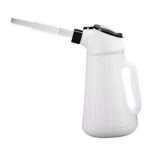 Bothyi - Jarra Dispensadora De Aceite, Recipiente Medidor, Equipo Para Camión, Coche, Bidón De Aceite Con Pico, 5 L, 34 Cm