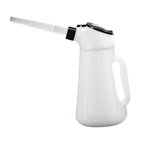 Bothyi - Jarra Dispensadora De Aceite, Recipiente Medidor, Equipo Para Camión, Coche, Bidón De Aceite Con Pico, 5 L, 34 Cm