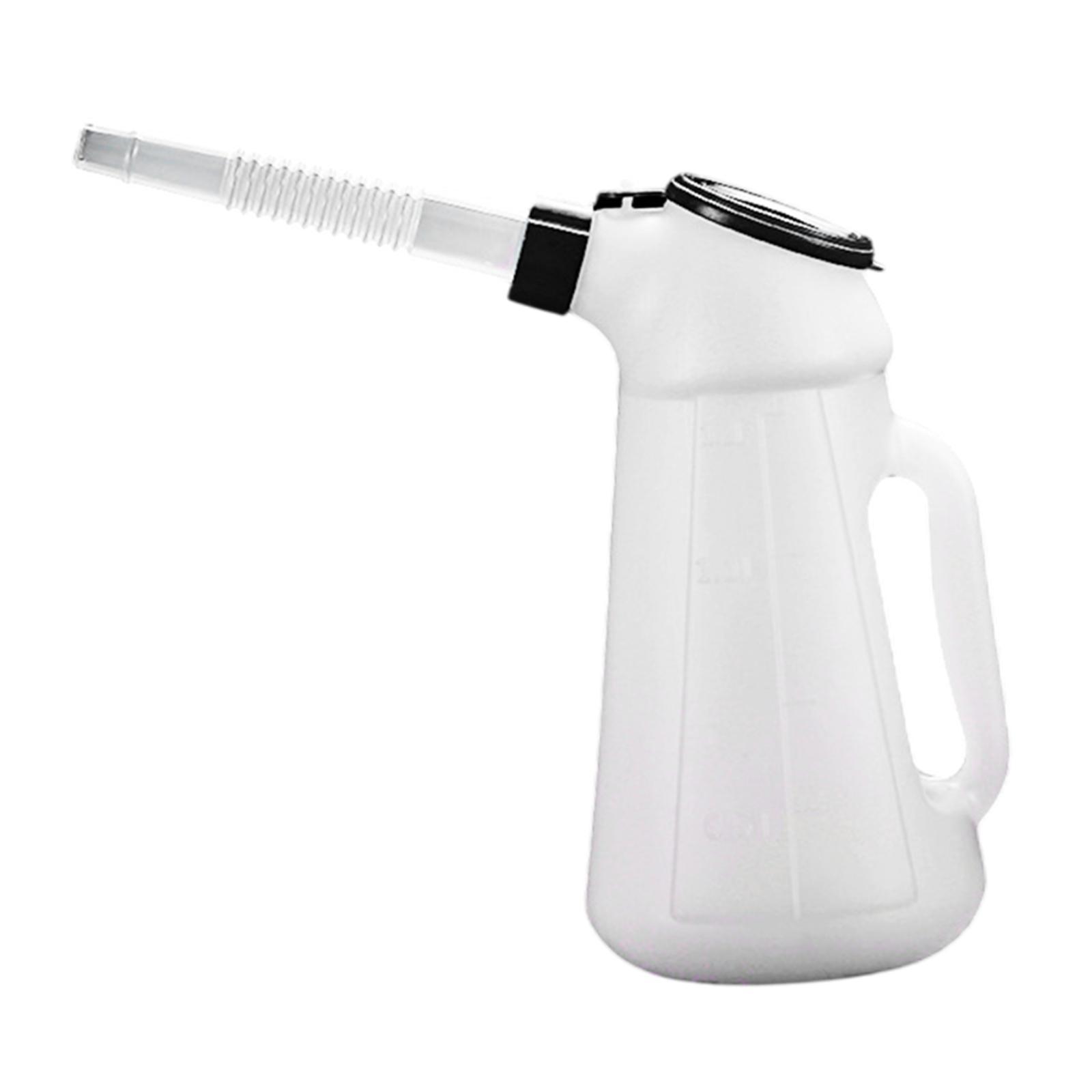 Bothyi - Jarra Dispensadora De Aceite, Recipiente Medidor, Equipo Para Camión, Coche, Bidón De Aceite Con Pico, 5 L, 34 Cm