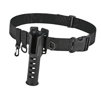 Magideal - Soporte Para Caña De Pescar, Soporte Para Caña De Pescar, Hebilla De Equipo Ajustable, Cinturón De Pesca, Cinturón Para Vadear Para Principiantes Al A Negro