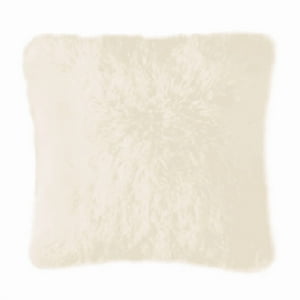 Genérico - Pack 2 Funda Peluda Decorativa Color Beige