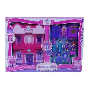 Total Upgrate - Juguete Casa De Muñecas Con Figuras Y Accesorios Infantil