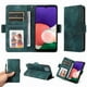thumbnail image 1 of Carcasa FOXDOCK Samsung Galaxy A22 5G de cuero PU, diseño acolchado clásico, protección contra caídas y rayones, 1 of 5