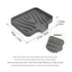 thumbnail image 4 of Extend the Life of Your Soap with our Premium Soft Silicone Soap Dish - Self Draining Soap Tray for Shower, Bathroom, Kitchen, and Bathtub - Keep Soap Dry and Clean with Easy to Clean Design - 1pc Bat, 4 of 5
