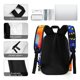thumbnail image 5 of Monstruos S.A. en Acción-theme Backpack, Campus style schoolbag Bookbag with Adjustable Shoulder Straps And Large Zip Compartment, Unisex Travel Bags.42x30x15cm, 5 of 6