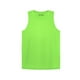 thumbnail image 1 of Camiseta Infantil Dry Fit Sin Mangas Cuello Polo Verde Fluor Talla 16, 1 of 3