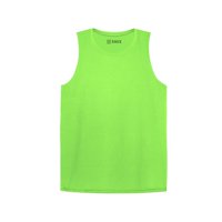 Snix - Camiseta Dry Fit Sin Mangas Cuello Polo Verde Fluor Talla Xxl