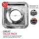 thumbnail image 2 of Forros para quemadores de gas Stock Your Home, papel de aluminio, paquete de 50, 2 of 6