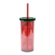 thumbnail image 2 of Vaso de plástico con forma de saludo navideño de Papá Noel de Coca-Cola con tapa resistente a derrames y pajita reutilizable, con capacidad para 20 onzas, 2 of 9