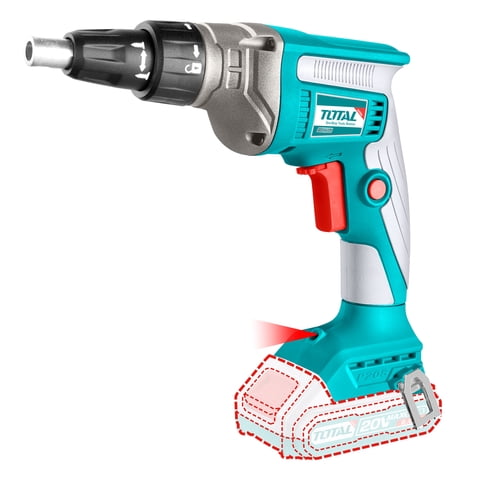 Atornillador Drywall Inalámbrico 20V Total