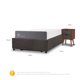 thumbnail image 4 of Cama Space Box Cic Smart 1.5 Plaza Base Normal, 4 of 10
