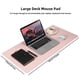 thumbnail image 3 of Base para escritorio Wolaile 91x43 cm de cuero PU impermeable rosa, 3 of 9