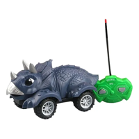 Genérico - Coche Dinosaurio Rc Juguete Azul Marino