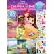 thumbnail image 1 of Bloc de actividades con diseño de princesa Disney Create-A-Scene con 80 pegatinas, 1 of 3