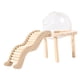 thumbnail image 4 of Contenedor De Baño De Arena Para Hámster Con Escalera De Madera Para Suministros Para Mascotas, Jerbos, Ratones, L, 4 of 5