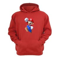 Genérico - Polerón Canguro Niño Plomero Rojo Rojo Talla 4 Unisex