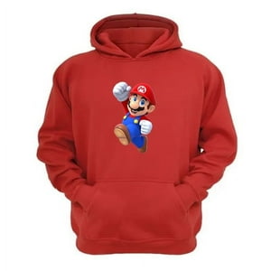 Genérico - Polerón Canguro Niño Plomero Rojo Rojo Talla 2 Unisex