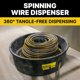 thumbnail image 2 of Dispensador de alambre tipo tubo Rack-A-Tiers con giro 360°, 2 of 4