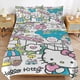 thumbnail image 2 of Hello Kitty Carnival Comforter Twin SizeComforter Set for Kids Girls3Pcs Bedding Set Printed Comforter with 2 PillowcasesDown AlternativeSoft and Lightweight Bed Sheets, 2 of 5