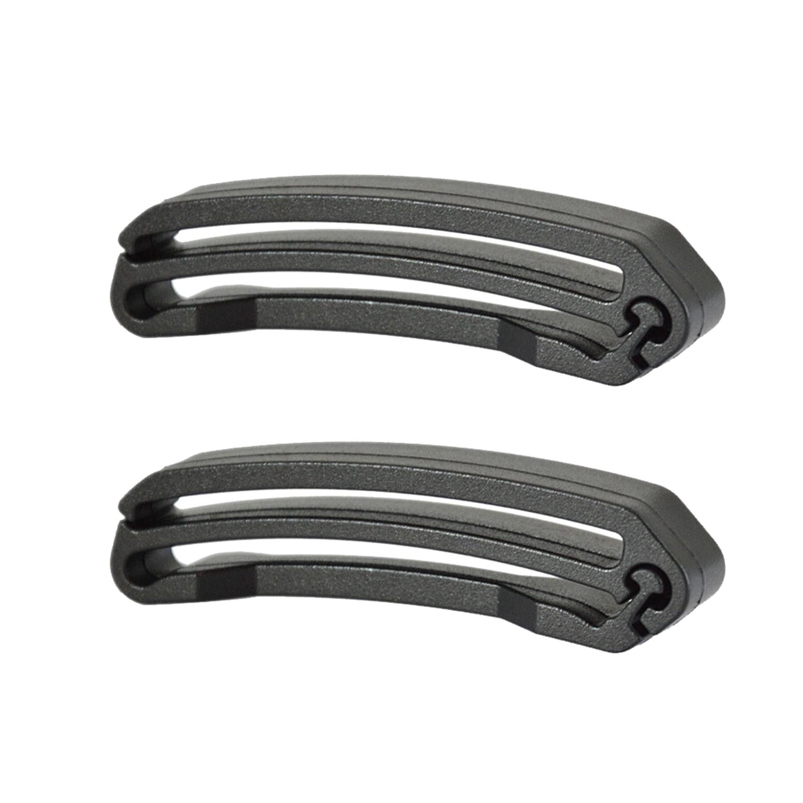 Magideal - 2 Uds Correa De Clip De Extremo De Correa Clip De Extremo De Cinturón Tapón De Cinturón De Peso Hebillas De Correas Hebillas De Mochila De Guardián L