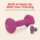 thumbnail image 3 of Par de Mancuernas de Neopreno Sunny Health & Fitness 2.5 kg, 3 of 9