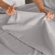 thumbnail image 2 of Juego Sábanas Hotel Ultra Suave Microfibra + 2 Fundas Bordadas King Gris, 2 of 3