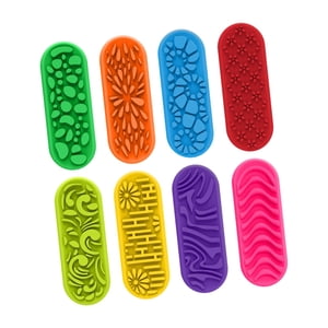 Magideal - 8 Juguetes Sensoriales, Juguetes Antiestrés, Piedras Sensoriales Portátiles, Piedras De Preocupación Para Niños, Niñas, Adultos, Niños, Juego Activo,