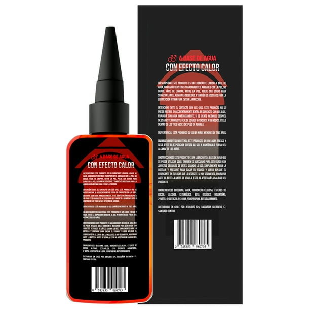 Lubricante Vaginal y Anal con Efecto Calor 85ml | Lider
