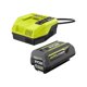 thumbnail image 1 of Batería RYOBI 4.0 Ah 40 V + Kit de Cargador Rápido, 1 of 7