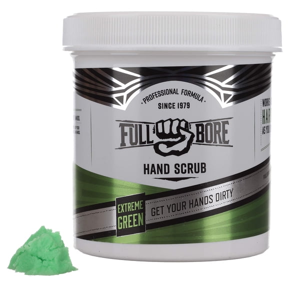 Exfoliante para manos Full Bore Extreme Green Power, frasco de 473 ml (16 oz)
