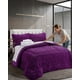 thumbnail image 2 of Juego de Cubrecama Sherpa con Relieve Trenzado 2 Plazas, 2 of 6