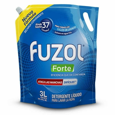 Detergente Líquido Forte Doypack 3 L Fuzol