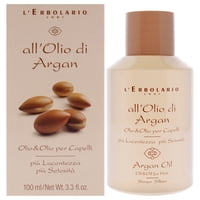 Lerbolario - Aceite Para El Cabello - Aceite De Argán De Para Mujeres - 3.3 Oz De Aceite