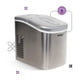 thumbnail image 3 of Máquina de Hielo Portátil Haxly Gelo 12 kg/24h Hielo en 8min, 3 of 4