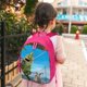 thumbnail image 5 of La Vida Salvaje Mochila Escolar para Niños y Niñas, Mochila Infantil Ligera de Alta Calidad, Grande y Duradera ROSA, 5 of 6
