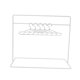 thumbnail image 1 of Perchero De Ropa En Miniatura Para Casa De Muñecas 1/6 Con 5 Perchas Para Dormitorio, 1 of 2
