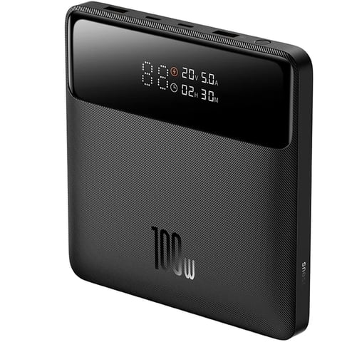 Baseus - Batería Externa 100W Usb C Notebook Mac Y Celular