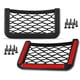 thumbnail image 1 of Organizador de almacenamiento para coche DSSKY, paquete de 2, bolsa de red universal para el asiento del coche, 7,9 x 3,2 pulgadas, organizador de bolsillo de malla, adhesivo para bolso, teléfono., 1 of 7
