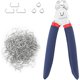 thumbnail image 1 of WORKPRO Hog Ring Pliers con 500 anillos para grapas de 34, 1 of 3