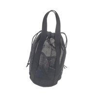 Bothyi - Bolsa De Ducha De Malla, Práctica Y Portátil, Ideal Para Camping, Playa, Color Negro