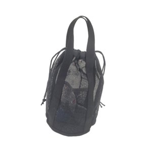 Bothyi - Bolsa De Ducha De Malla, Práctica Y Portátil, Ideal Para Camping, Playa, Color Negro